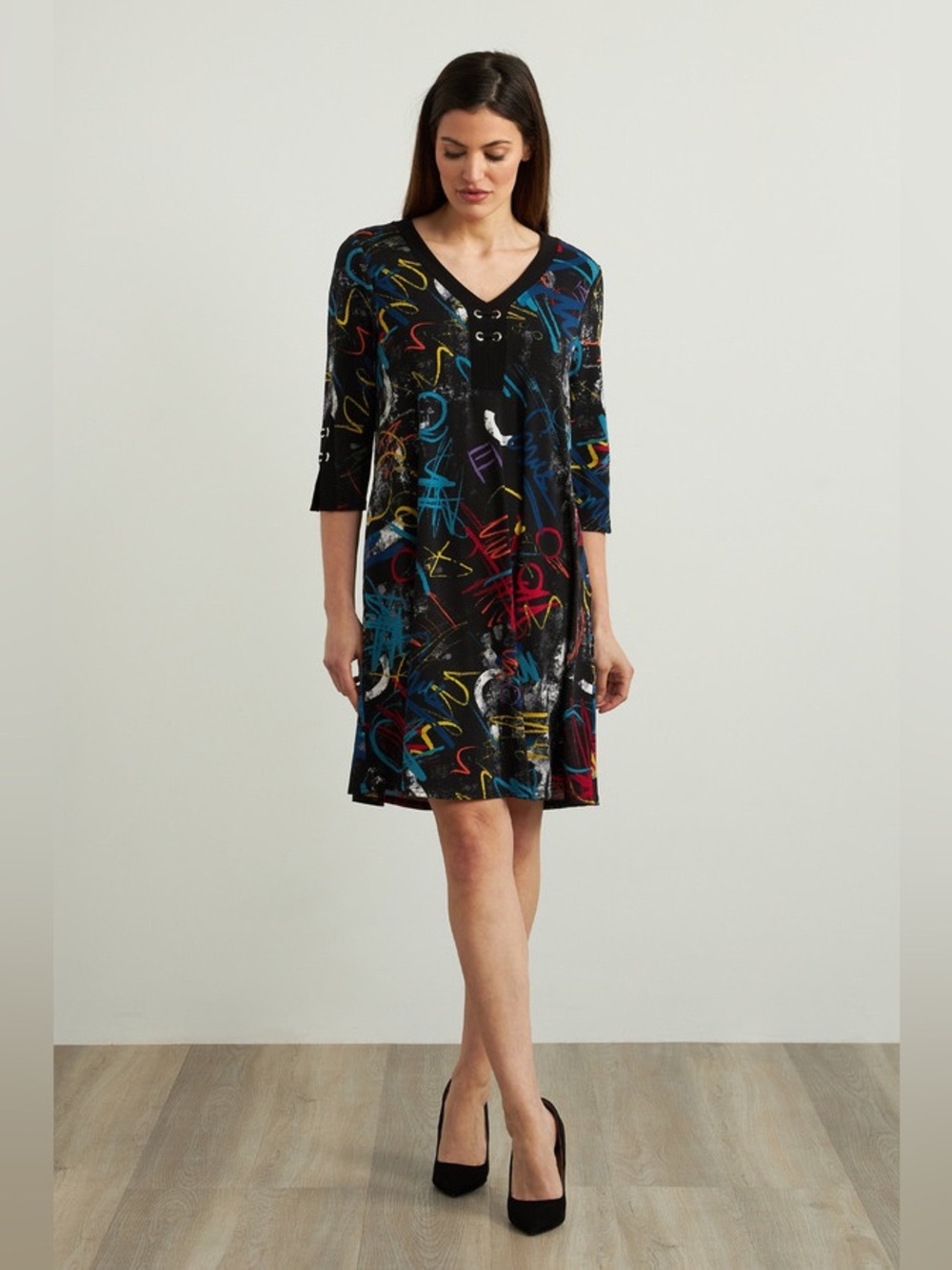 Joseph Ribkoff A-line Dress Style 213677